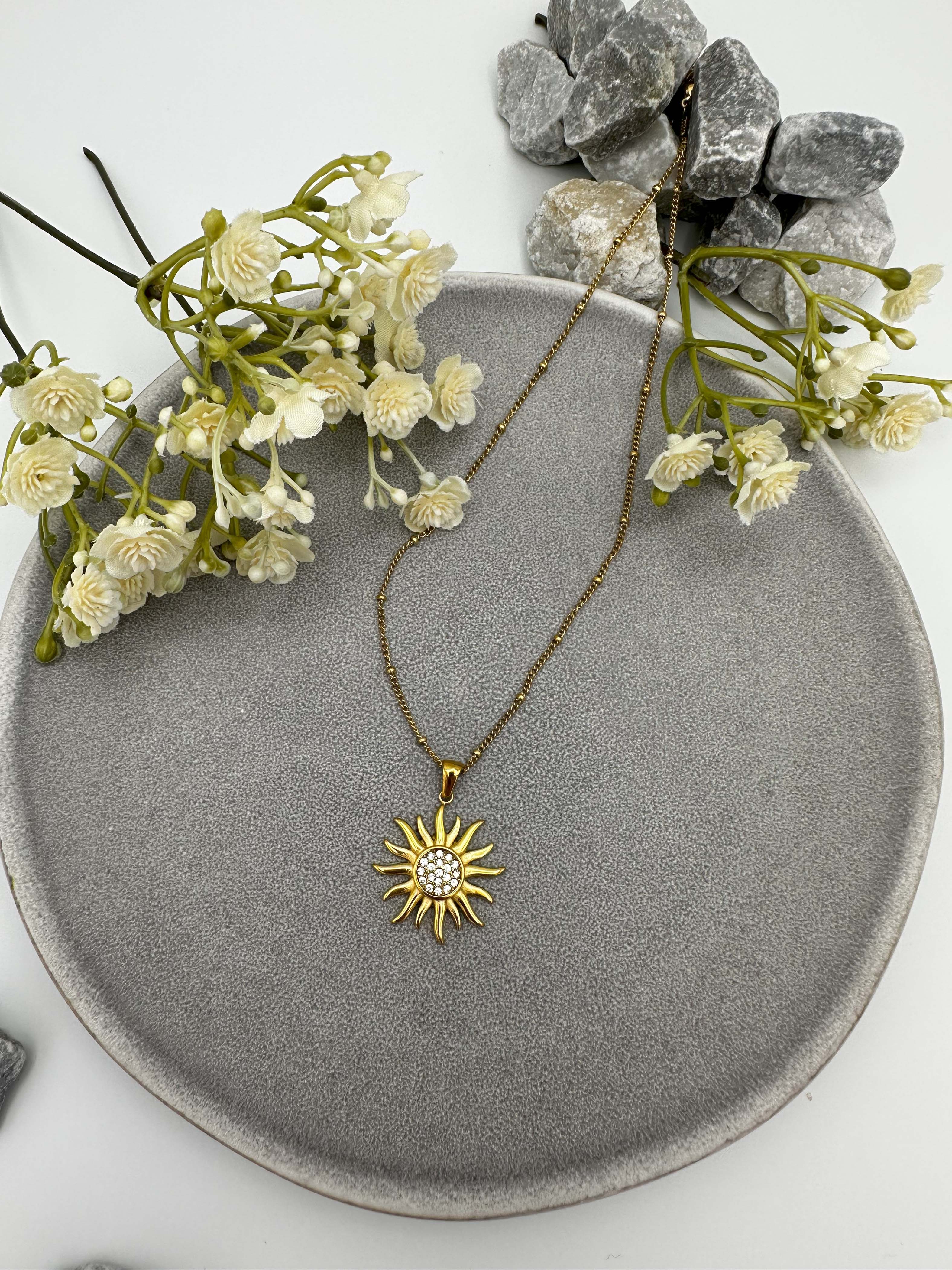 Halskette "Sun & Moon"